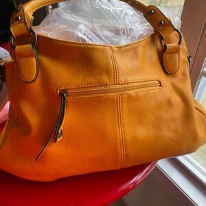 Stylish mustard Handbag from Marc New York